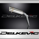 HONDA XL125V VARADERO 2001-2014 200mm ROUND STAINLESS SILENCER EXHAUST KIT