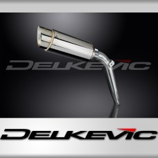 HONDA XL125V VARADERO 2001-2014 200mm ROUND STAINLESS SILENCER EXHAUST KIT