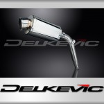 HONDA XL125V VARADERO 2001-2014 225mm OVAL STAINLESS SILENCER EXHAUST KIT