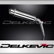 HONDA XL125V VARADERO 2001-2014 350mm ROUND STAINLESS BSAU SILENCER EXHAUST KIT