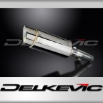 HONDA NC750D INTEGRA 14-15 200mm ROUND STAINLESS SILENCER EXHAUST KIT