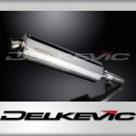 HONDA NC750D INTEGRA 14-15 450mm OVAL STAINLESS BSAU SILENCER EXHAUST KIT