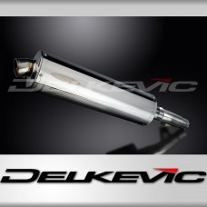 HONDA NC750D INTEGRA 14-15 450mm OVAL STAINLESS BSAU SILENCER EXHAUST KIT