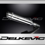 HONDA NC750D INTEGRA 14-15 350mm ROUND STAINLESS BSAU SILENCER EXHAUST KIT