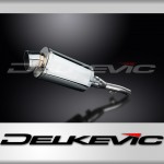 Yamaha XT250 Serow 2008-2019 225mm OVAL STAINLESS SILENCER EXHAUST KIT