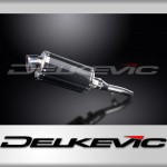 Yamaha XT250 Serow 2008-2019 225mm OVAL CARBON SILENCER EXHAUST KIT