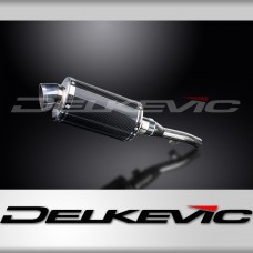 Yamaha XT250 Serow 2008-2019 225mm OVAL CARBON SILENCER EXHAUST KIT