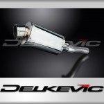 HONDA CBR500R 2016-2019 225mm OVAL STAINLESS SILENCER EXHAUST KIT