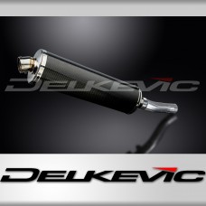 HONDA CBR500R 2016-2019 450mm OVAL CARBON BSAU SILENCER EXHAUST KIT