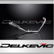 YAMAHA MT125 2014-2019 FULL EXHAUST SYSTEM 225mm CARBON OVAL SILENCER