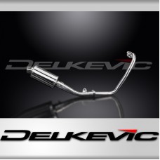 YAMAHA MT125 2014-2019 FULL EXHAUST SYSTEM 225mm STAINLESS OVAL SILENCER