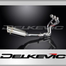 YAMAHA MT09 SPORT TRACKER 2014-2020 FULL EXHAUST 200mm STAINLESS ROUND SILENCER