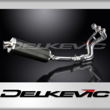 YAMAHA MT09 SPORT TRACKER 2014-2020 FULL EXHAUST 350mm CARBON OVAL SILENCER 