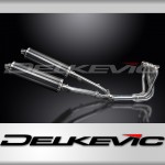 HONDA CBR1100XX BLACKBIRD FULL EXHAUST SYSTEM 450mm CARBON OVAL BSAU