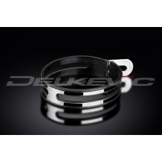 SILENCER STRAP 225/350/450mm OVAL DELKEVIC EXHAUST SILENCER INC RUBBER (B SHAPE)