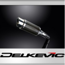 Kawasaki Ninja 400 2018-2023 200mm Round Carbon Exhaust Silencer Can Kit