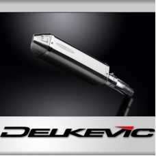 Kawasaki Ninja 400 2018-2023 320mm Tri-Oval Stainless Exhaust Silencer Can Kit