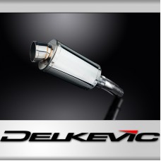 Kawasaki Ninja 400 2018-2023 225mm Oval Stainless Exhaust Silencer Can Kit