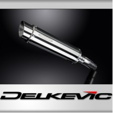 Kawasaki Ninja 400 2018-2023 350mm Round Stainless Exhaust Silencer Can Kit