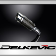 SUZUKI GSXR1000 2012-2016 200mm ROUND CARBON  SILENCER EXHAUST KIT