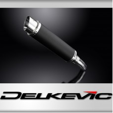SUZUKI GSXR1000 2012-2016 350mm CARBON ROUND BSAU SILENCER EXHAUST KIT 