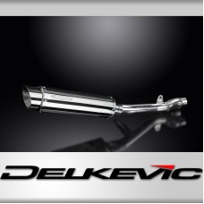 HONDA NT650V DEAUVILLE 1998-2005 350mm ROUND STAINLESS BSAU SILENCER EXHAUST KIT