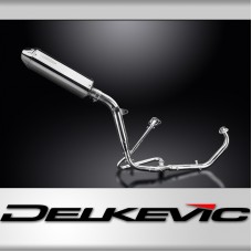 HONDA XL125V VARADERO FULL EXHAUST SYSTEM 320mm STAINLESS TRI BSAU SILENCER