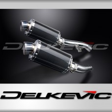 YAMAHA FJR1300 2006-2023 225mm OVAL CARBON SILENCER EXHAUST KIT