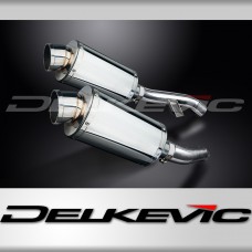 YAMAHA FJR1300 2006-2023 225mm OVAL STAINLESS SILENCER EXHAUST KIT