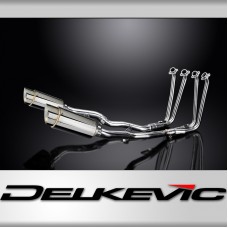 YAMAHA FJR1300 2006-2023 FULL EXHAUST SYSTEM 200mm STAINLESS ROUND SILENCERS