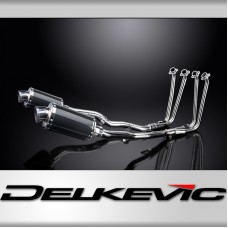 YAMAHA FJR1300 2006-2023 FULL EXHAUST SYSTEM 225mm CARBON OVAL SILENCERS