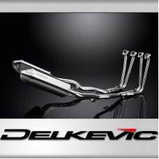 YAMAHA FJR1300 2006-2023FULL EXHAUST SYSTEM 320mm STAINLESS TRI BSAU SILENCERS