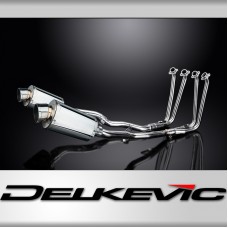 YAMAHA FJR1300 2006-2023 FULL EXHAUST SYSTEM 225mm STAINLESS OVAL SILENCERS