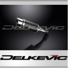 KAWASAKI Z900 2017-2019 200mm ROUND CARBON  SILENCER EXHAUST KIT