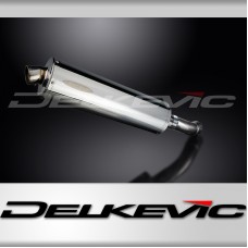 KAWASAKI Z900 2017-2019 450mm OVAL STAINLESS BSAU SILENCER EXHAUST KIT