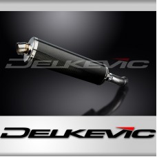 KAWASAKI Z900 2017-2019 450mm OVAL CARBON BSAU SILENCER EXHAUST KIT