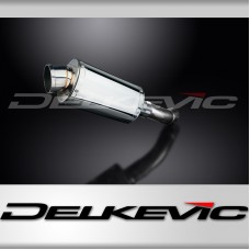 KAWASAKI Z900 2017-2019 225mm OVAL STAINLESS SILENCER EXHAUST KIT