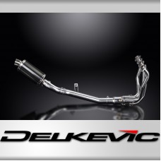 KAWASAKI Z900 17-19 FULL EXHAUST SYSTEM 225mm CARBON OVAL SILENCER