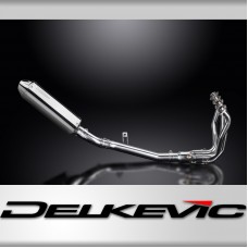 KAWASAKI Z900 17-19 FULL EXHAUST SYSTEM 320mm STAINLESS TRI BSAU SILENCER 