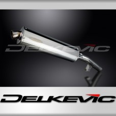 KAWASAKI KLZ1000 VERSYS 2015-18 450mm OVAL STAINLESS BSAU SILENCER EXHAUST KIT