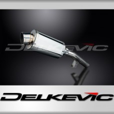 KAWASAKI KLZ1000 VERSYS 2015-18 225mm OVAL STAINLESS SILENCER EXHAUST KIT