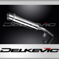 KAWASAKI KLZ1000 VERSYS 2015-18 350mm ROUND STAINLESS BSAU SILENCER EXHAUST KIT