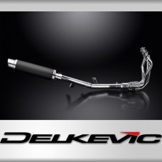 KAWASAKI KLZ1000 VERSYS 2015-18 FULL EXHAUST 350mm CARBON ROUND BSAU SILENCER