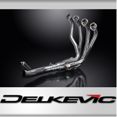KAWASAKI KLZ1000 VERSYS 1000 10-18 STAINLESS STEEL 4-1 DECAT EXHAUST DOWNPIPES