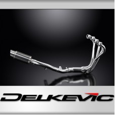 HONDA CB1100A 13-17 FULL 4-1 EXHAUST SYSTEM 200mm CARBON ROUND SILENCER