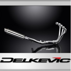 HONDA CB1100A 13-17 FULL 4-1 EXHAUST SYSTEM 350mm STAINLESS ROUND BSAU SILENCER 