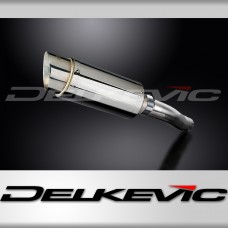 HONDA CB600F HORNET 2007-2014 200mm ROUND STAINLESS SILENCER EXHAUST KIT