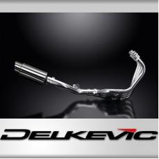 HONDA CB600F HORNET 2007-13 FULL EXHAUST 200mm STAINLESS ROUND SILENCER