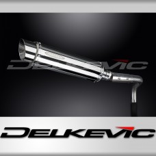 HONDA CB600F HORNET 1998-2002 350mm ROUND STAINLESS BSAU SILENCER EXHAUST KIT