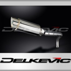 HONDA CB600F HORNET 1998-2002 200mm ROUND STAINLESS SILENCER EXHAUST KIT